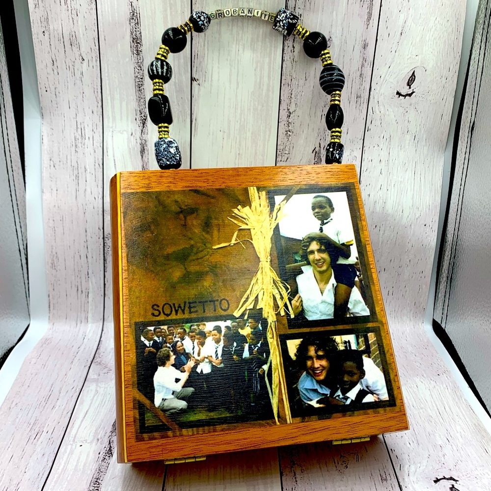 Josh Groban Handmade Cigar Box Purse